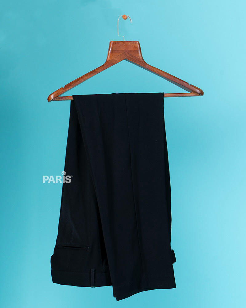 Black Designer Shirt and Jacket with Pajama Set 05