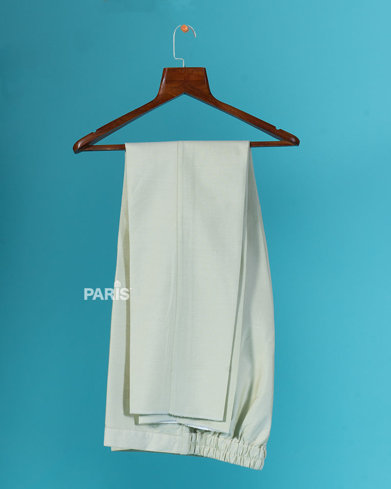 Dark Beige Golden Embroidered Kurta with Pajama Set 05