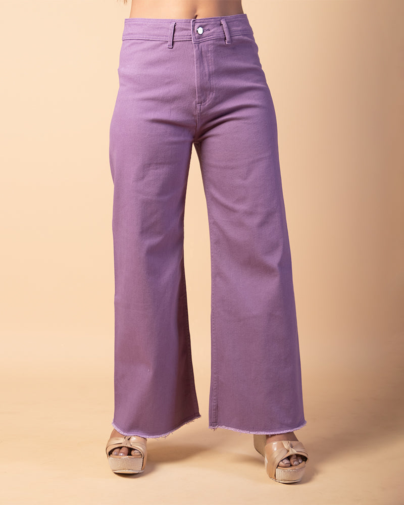 Purple  Denim Jeans Pant