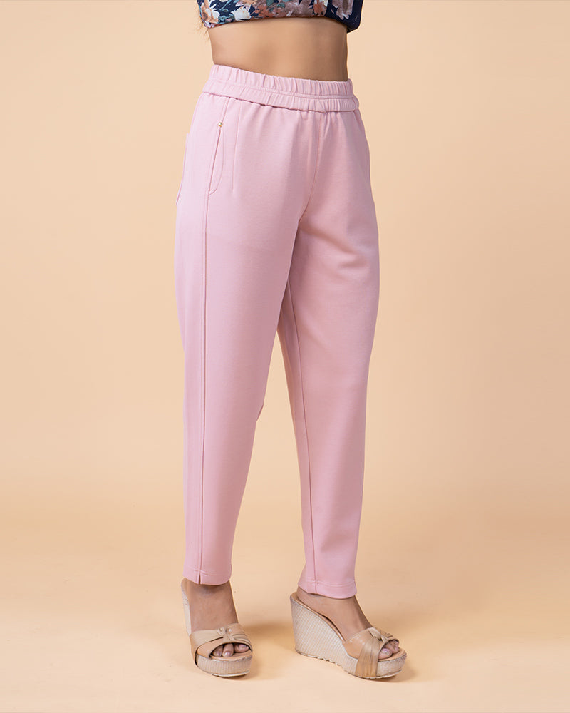 Comfortable Cotton Pink Pants for Everyday Wear