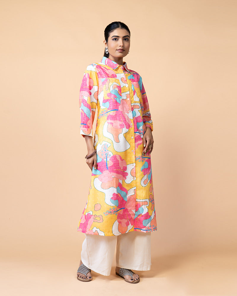 Multi Color Printed Kurti